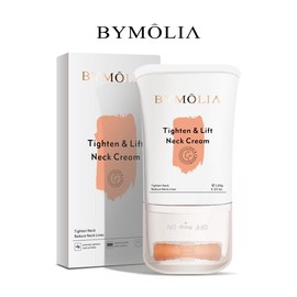 BYMOLIA Neck Firming Cream – Tighten & Lift for Crepey Skin, Anti-Aging Moisturizer for Neck & Décolleté, Nourishing Body Care for Smoother, Firmer Skin - Specification: 1pcs