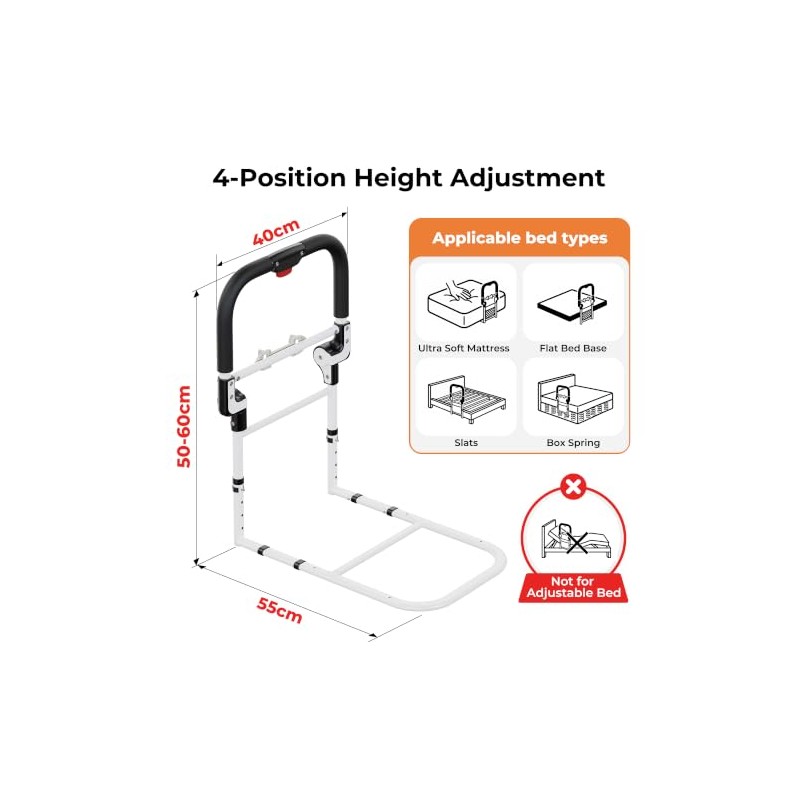 Frost IX Foldable Bed Guard: 62 * 62 * 42cm,