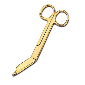 Lister Bandage Scissors Full Gold 5.5" Diagnostic ENT Instruments