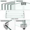 Skyflame 36" X 16" Rectangular Fire Pit Glass Wind Guard