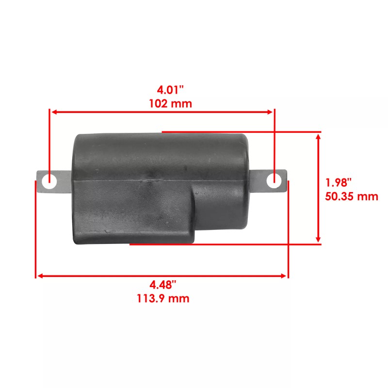 Caltric Ignition Coil for Kawasaki KZ440 1980 1981 1982 1983