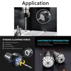 Recogwood ER32 8mm Spring Collet, 0.31 Inch High Precision Router