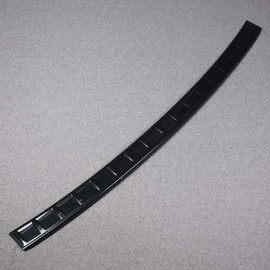 Beautost Fit for Ford Explorer 2020 2021 2022 2023 2024 2025 Rear Outside Bumper Sill Plate Guard Cover Trim Stainless Steel (Carbon Fiber Black)