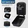 Key Lock Box for Outside, Keybox,Wall Mounted Key Safe Box,