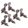 6Pcs Guitar Locking Tuners Tuning Pegs for Full Enclosed Electric