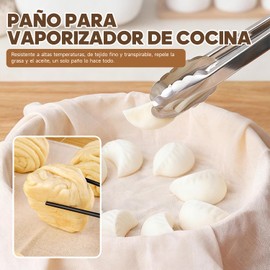 CEVYEA 5 Piezas de Cheese Cloth y Cuajo Para Queso Profesional | Manta de Cielo Reutilizable| Ideal para Elaborar Queso Artesanal, Filtrar Cerveza y Conservar Especias (80X80cm(31.4X31.4in))