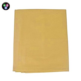 ABC Waterproof Plastic Mattress Protection Sheet for Baby and Adult - Single Bed Size - 6 ft x 4.5 ft - Beige (Pack of 1)