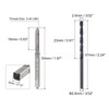 sourcing map Tap and Drill Bit Set, 5-40 UNC Thread
