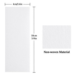 400Pcs Wax Strips Paper Eyebrow Wax Strip Paper Non-Woven Epilating Bikini Wax Papers Strips Hair Removal Wax Beads Paper Body Facial Wax Muslin for wax strips Bikini Arms Legs Underarm Hair Eyebrow