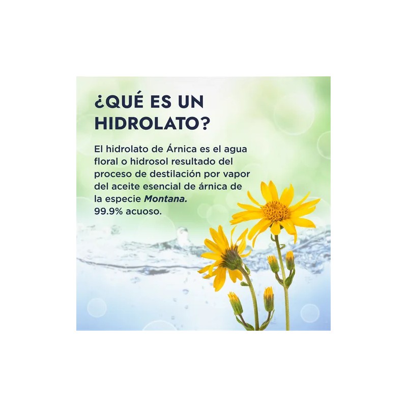 Bio Hidrolato De Árnica, 120 Ml, Facial Y Corporal 100%