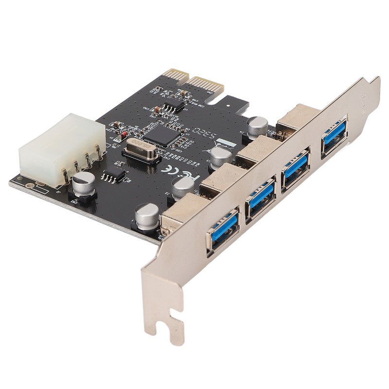 PCIE to USB 3.0 Expansion Card with 4 USB3.0 Ports