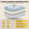 downluxe Indoor Chair Cushions for Dining Chairs, Soft and Comfortable