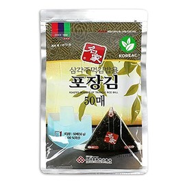 KOREAC_[50 sheet] Seaweed Wrappers for Triangular Onigiri Rice Ball