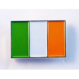 Metal Enamel Pin Badge Brooch Eire Irish Flag