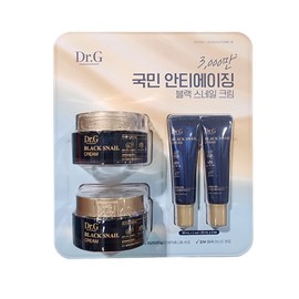 Dr. G Black Snail Cream 50ML / 닥터지 블랙 스네일 크림 50ML X 2개 + 20ML X 2개 CS