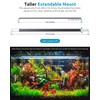 SEAOURA Plant Growth Aquarium Light, 24/7 Custom Timer, Power-Off Memory,