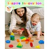 Yetonamr Yetonamr Montessori Toys for 1 2 3 Years Old