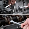 WORKPRO 22-Piece Ratcheting Wrench Set, Flex-Head Ratchet Combination Wrench Sets
