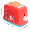PopUp Toaster Play Toy Kitchen Bread Maker Model Toy Pretend