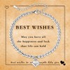 Best Wishes Bracelets for Womens, Sterling Silver Bracelet for Women,