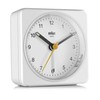 Braun Quartz Alarm Clock Plastic White Normal