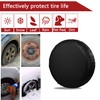 Moonet Tire Covers for RV Wheel (4 Pack Black), Oxford