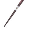 Needle Chopsticks pentagonal Margaret wood (natural wood) Red 28 cm
