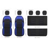 CAROMOP 3D Air Mesh Car Seat Covers 2 Front Seats,Breathable