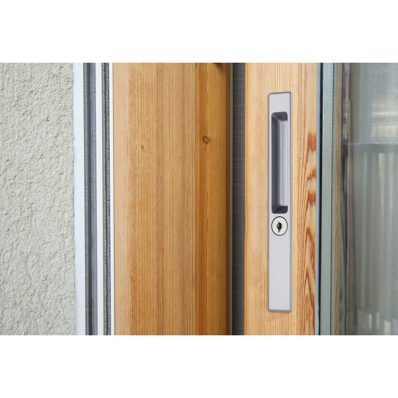 Wright Products - Keyed Flush Mounted Sliding Patio Door Latch