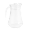 Large Glass Jug with Lid - 1.3L Pitcher Jug