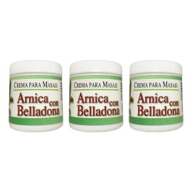 Pomada Arnica Con Belladona Pack De 3 Piezas Neutra