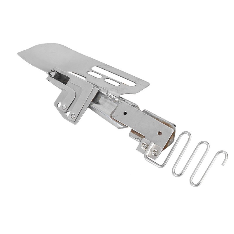 Overlock Binder Right Angle Hem Industrial Sewing Machine Folder Attachment
