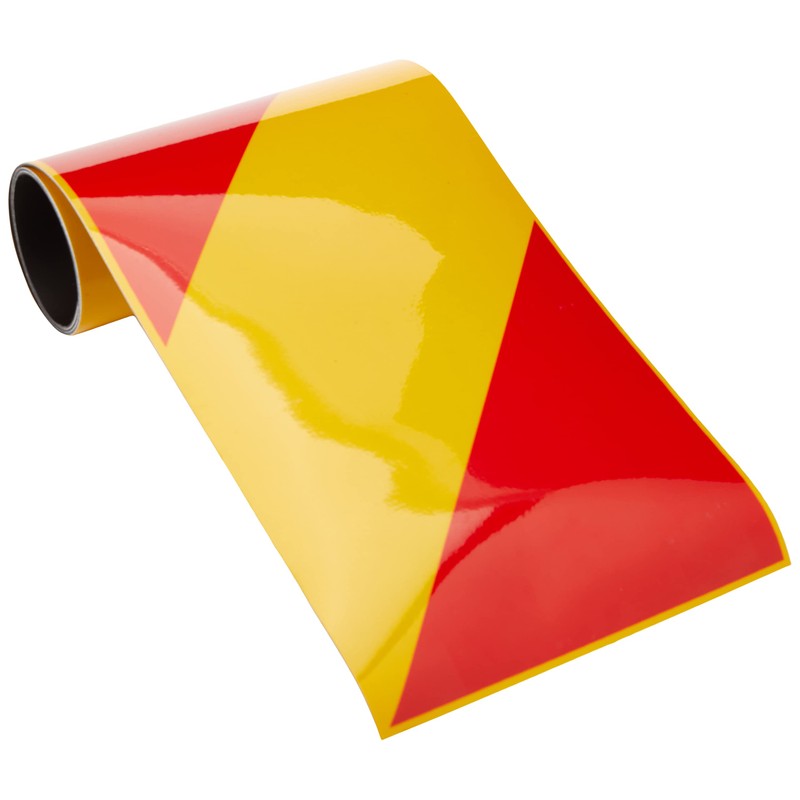 Caledonia Signs 56337 Vehicle Hazard Panel, Reflective Magnetic, 700 mm
