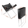 YSSOA YSSOA 12' Portable Charcoal Barbecue Grill - Folding Detachable