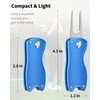 GreenHaven 2 Pack Golf Divot Repair Tool for Golfers Foldable