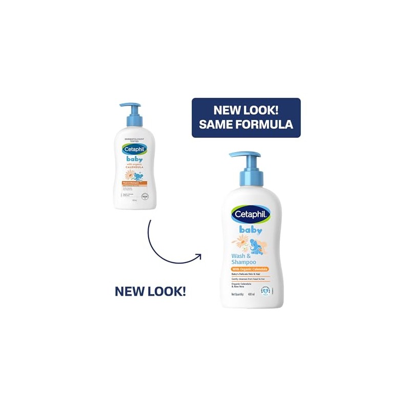 Cetaphil Baby Wash & Shampoo with Organic Calendula