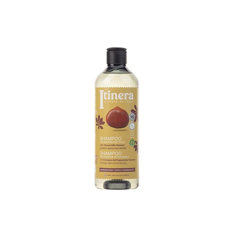 ITINERA Shampoo for Damaged Hair with Chestnut from the Tuscan