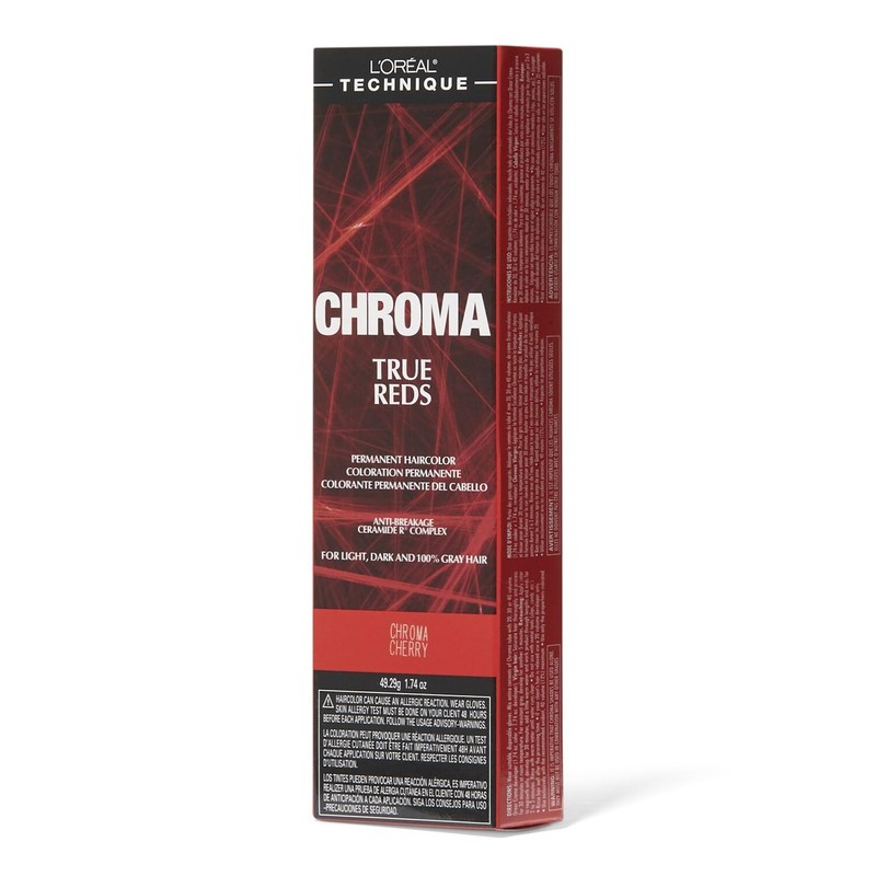 L'OREAL TECHNIQUE Chroma True Reds Permanent Hair Color - Red