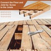 Tandefio 2 Pounds Hardened Flooring Nails 304 Stainless Steel 2-1/4