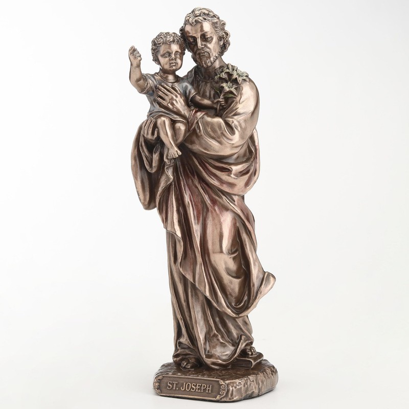 Veronese Design 6 1/4 Inch Saint Joseph and Baby Jesus
