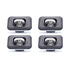 Truck Bed Retractable Tie Down Anchors 2 Pieces Pack Hook Ring for Pick up Trucks 2015-2019 Ford F Series 2017-2019 Super Duty