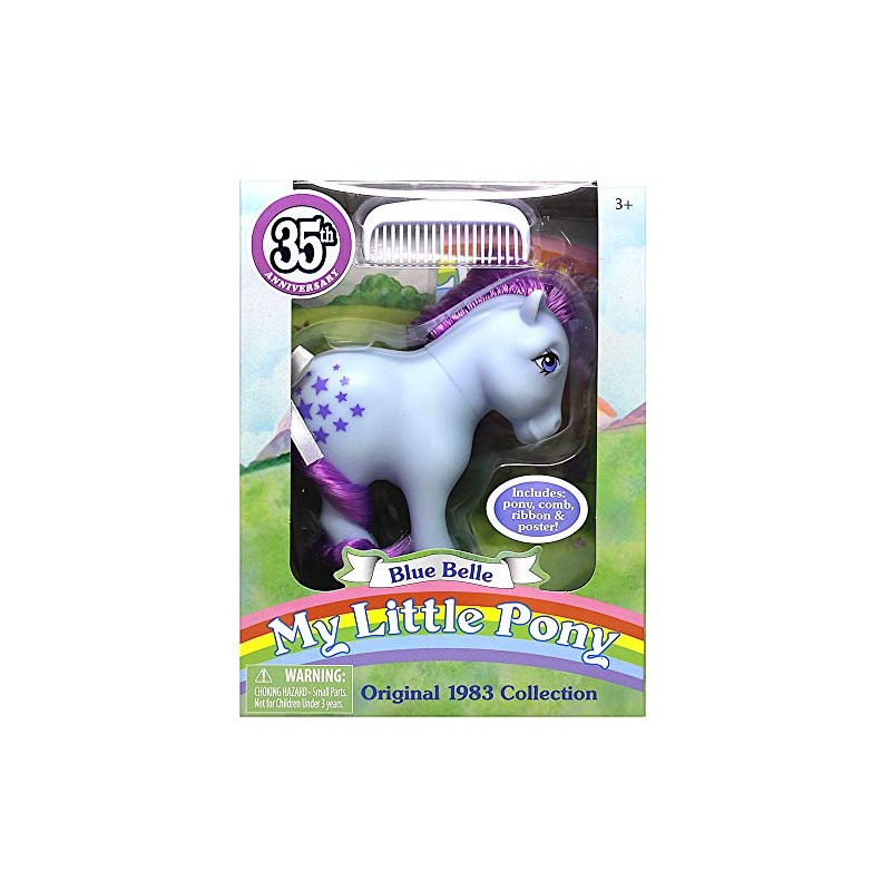Basic Fun My Little Pony Retro - Blue Belle