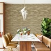 STICKGOO 3D Wall Panels for Interior Wall Decor, Wood 3D