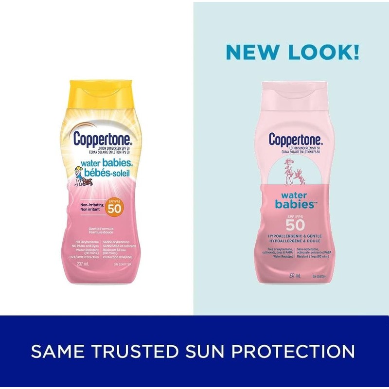 Coppertone Waterbabies Sunscreen Lotion SPF 50 - 237mL