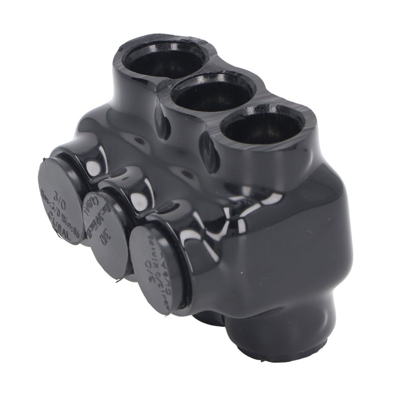 Multi Cable Connector 3 Port Splice Electrical Power Connector Insulated