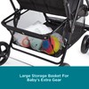 Contours Quick Lightweight Travel Toddler and Baby Stroller with Adapter