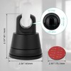 Hibbent Vacuum Suction Cup Shower Head Holder, Removable Showerhead Bracket,