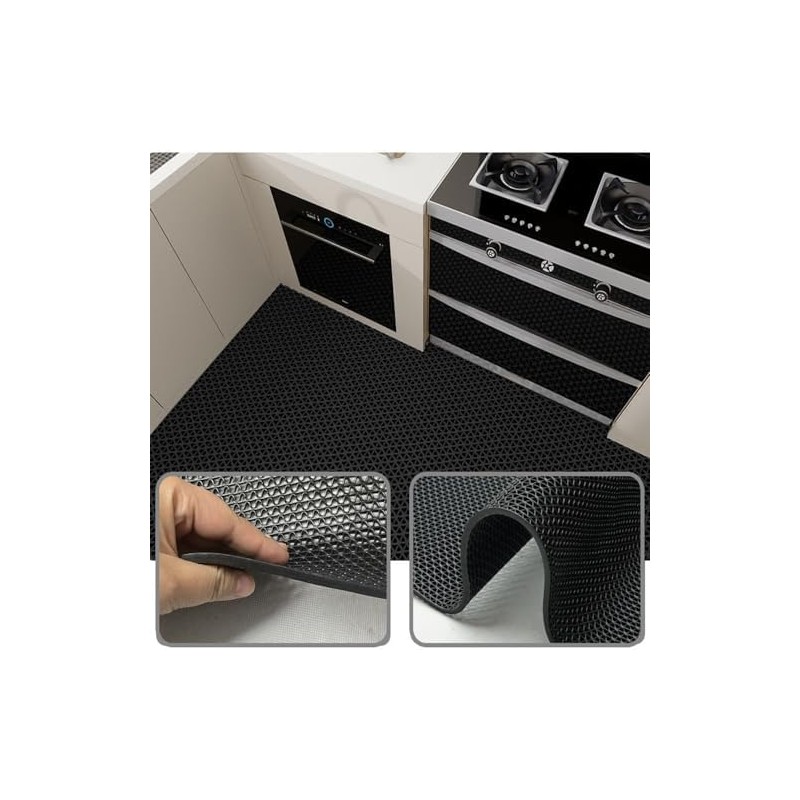 PVC Drainage Floor Mat Non-Slip Commercial Wet Area Mat for