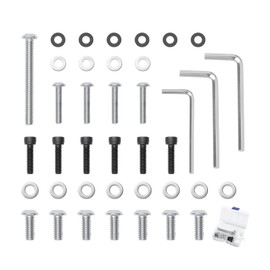 VGMOTO 39PCS Motorcycle Batwing Inner Fairing Bolt Kit - Stainless Steel Windshield Trim Screws Fit for Harley Touring Street Glide, Electra Glide, Road Glide, Ultra Limited, Tri Glide 1996-2025