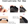 20 Pcs Hat Size Reducer,Soft Latex Hat Sizing Tape, cap
